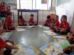 Tearing And Pasting Activity